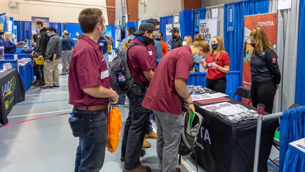 Employers, students embrace Penn College Career Fair Penn State